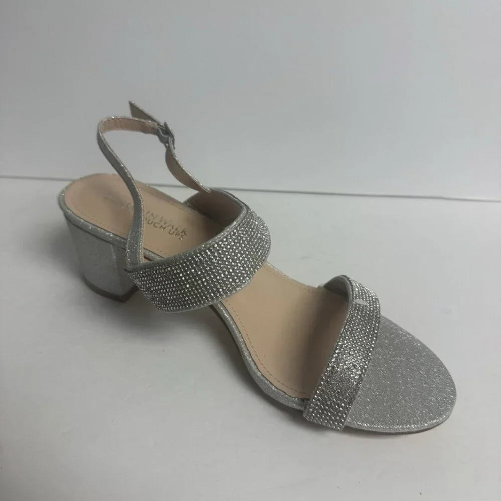 Touch Ups Womens Ares Sandal Silver Size 10 M
